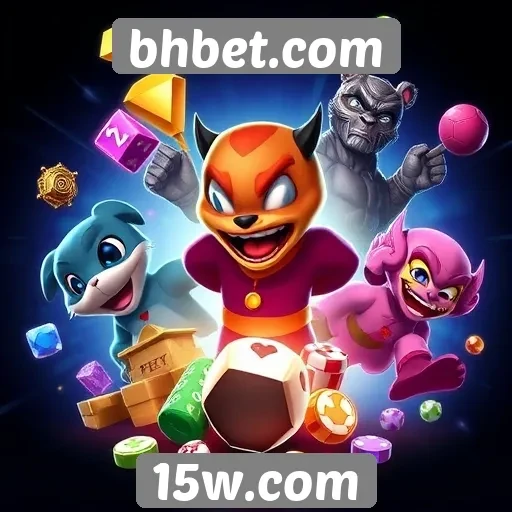 Variedade de jogos disponíveis no bhbet.com